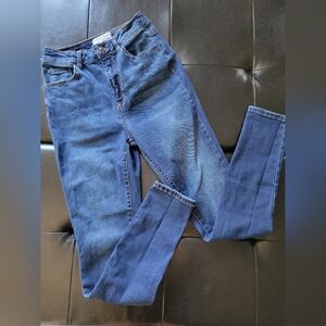 Wax Jean Women's Skinny Jeans - Dark Blue